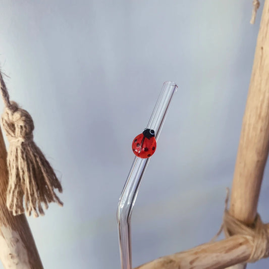 Ladybug Straw
